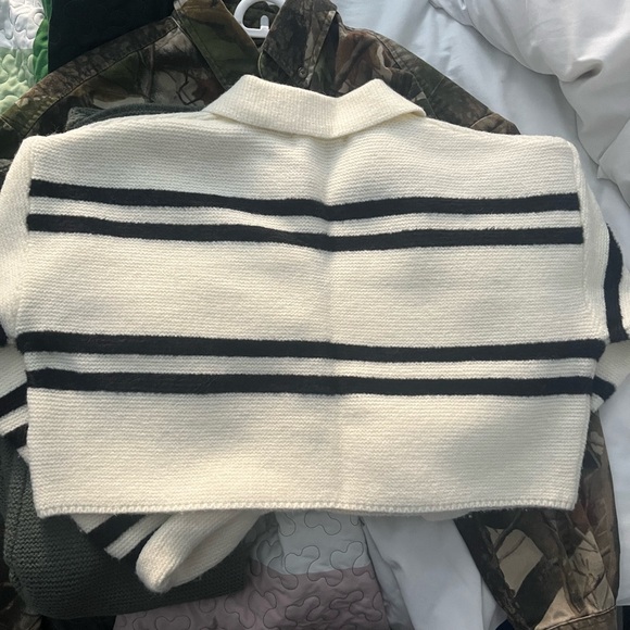 Oak + Fort Collared Striped Sweater - Picture 2 of 5